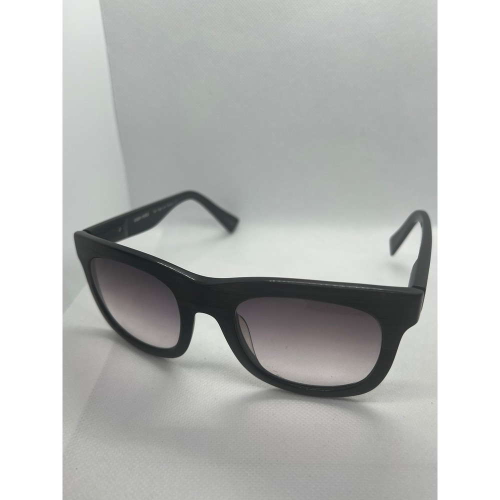 Alain Mikli Sunglasses AL1348 0101‎ 4320 Black Frames Fade Lens Designer Eyewear